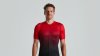 Specialized Men's SL Air Short Sleeve Jersey - Sagan Collection: Deconstructivism Red/Black Fade S